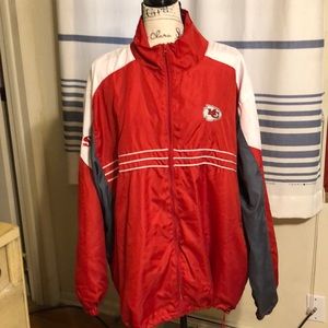 KC Chiefs wind breaker jacket